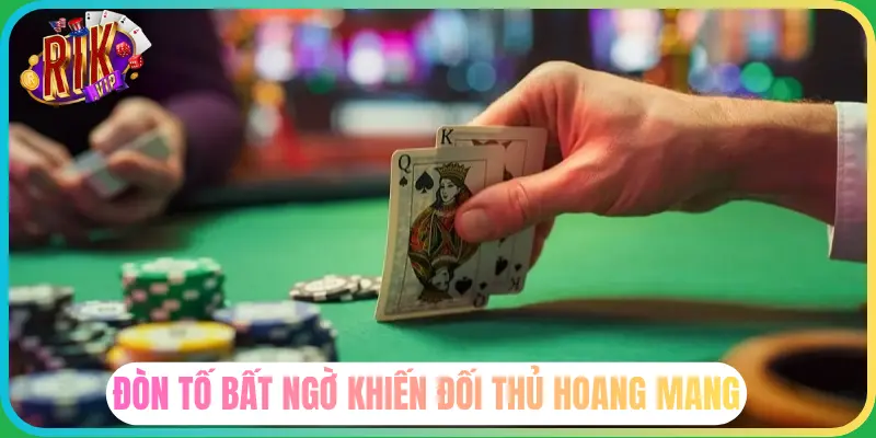 Đòn tố ngược sẽ khiến đối thủ bất ngờ